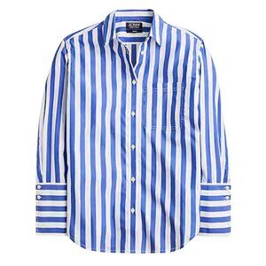 NWT J. Crew Garcon Classic Shirt in Stripe Cotton Poplin